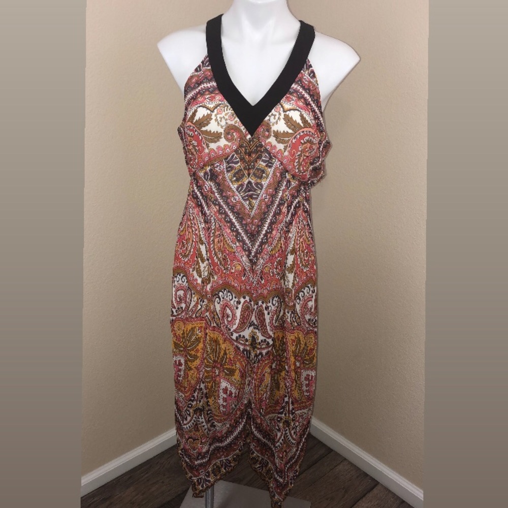 Wrangler Multicolored Dress Fully Lined SZ L